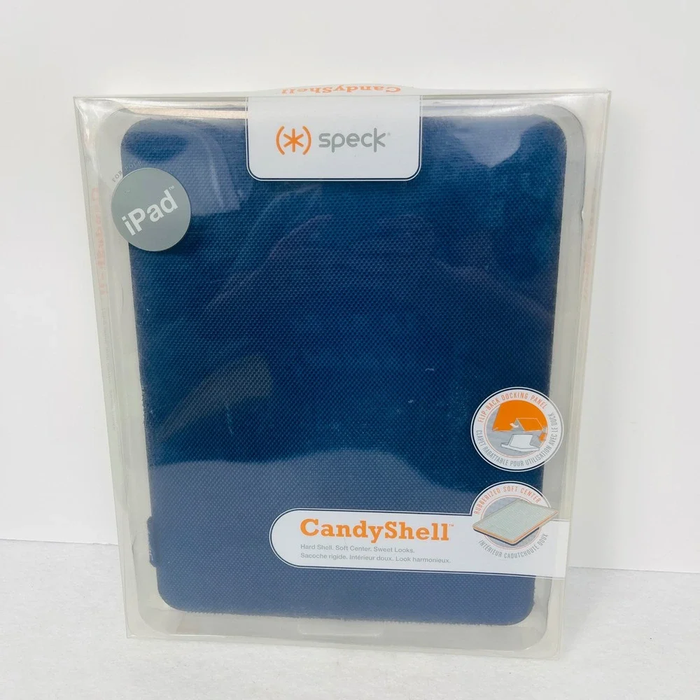 Speck CandyShell iPad Case Blue Hard Shell Soft Center SPK-A0197 New